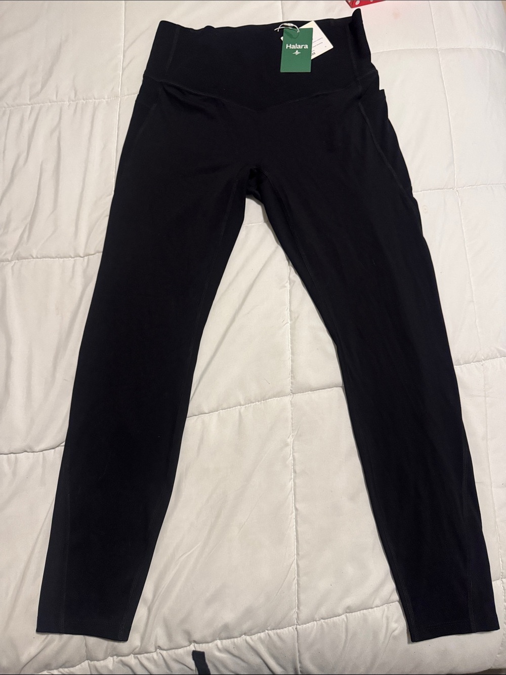 HALARA Black High-Waist Kids Leggings